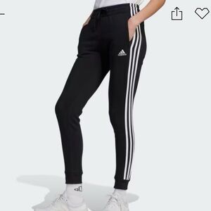 Adidas - fleece pants size S